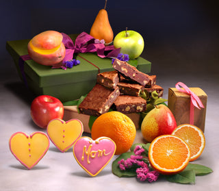 Best Mom Hamper with Brownies Mother's Day Gift Basket